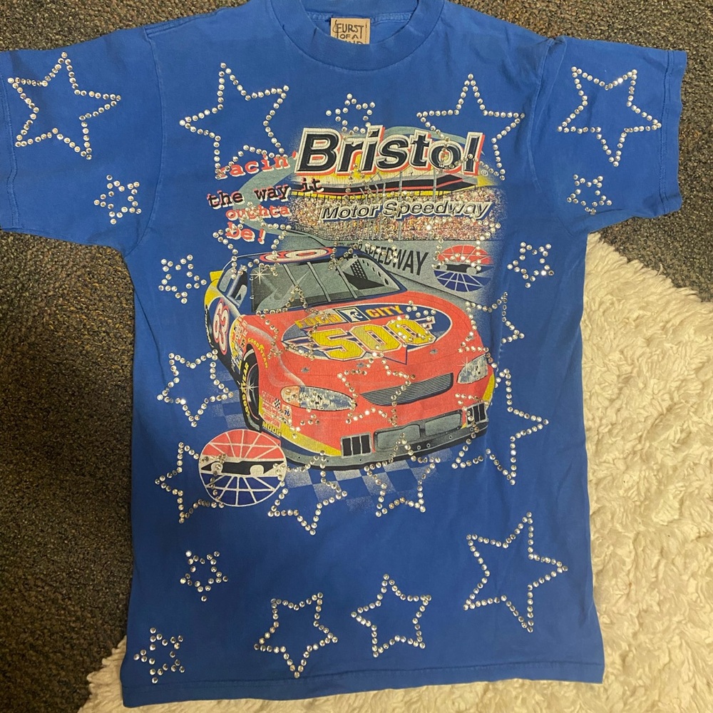 Blue LF graphic t shirt